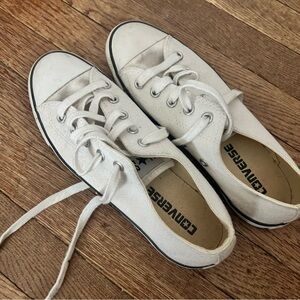 Converse Classic White Canvas Sneakers